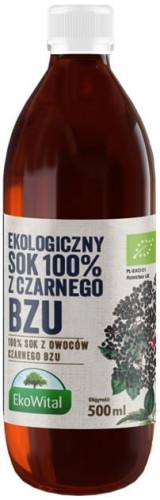 SOK Z CZARNEGO BZU BIO 500 ml - EKO WITAL