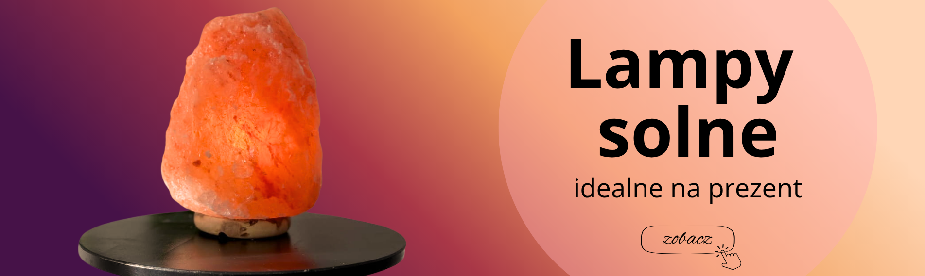 Lampa solna himalajska idealny pomysł na prezent na każdą okazję